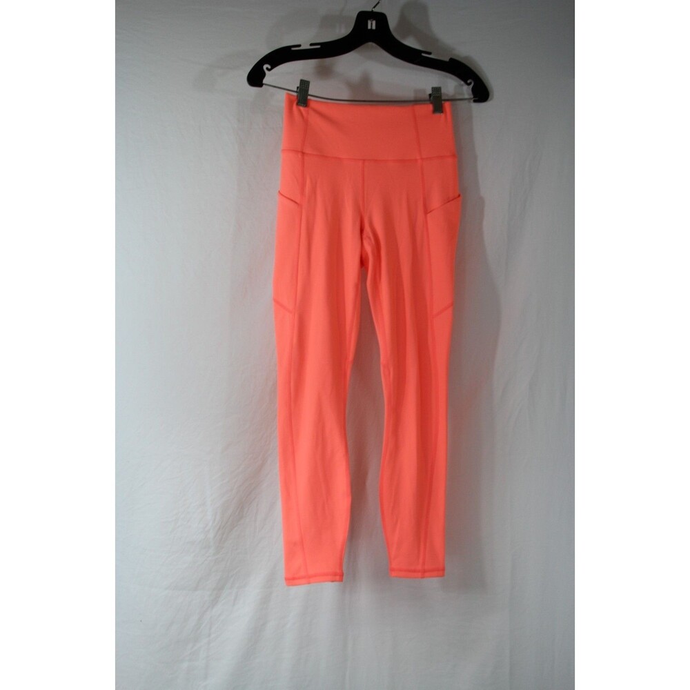 Fabletics Oasis 7/8 PureLuxe High-Waisted Pocket Legging Coral Haze size XS